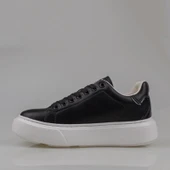 Lufian Siyah Amy Hakiki Deri Kadın Sneaker thumbnail 4