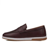 Slayka Kahverengi Elite Hakiki Deri Erkek Casual Ayakkabı thumbnail 3