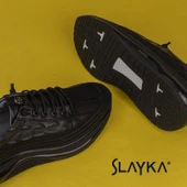 Slayka Siyah Hamada Erkek Hafif Mikro Köpük Casual Ayakkabı thumbnail 4