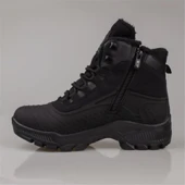 Trend Adımlar Siyah Kalın Taban Unisex Trekking Bot thumbnail 4