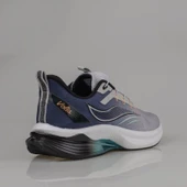 M2S Gri Akıllı Bağcık Erkek Sneaker - 4