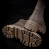 M2S Krem Kadın Mat Suni Postal Bot thumbnail 7