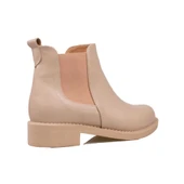 M2S Krem Kadın Mat Suni Chelsea Bot thumbnail 4