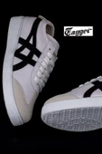 Tayger Beyaz-Siyah Hakiki Deri Unisex Sneaker thumbnail 6