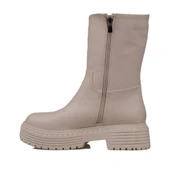 Pierre Cardin Krem Bağcıksız Postal Bot PC-52419 - 3