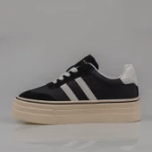 Lufian Siyah Angela Kadın Kalın Taban Sneaker thumbnail 3