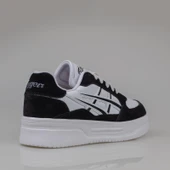 Tayger Siyah Kalın Taban Unisex Nubuk Deri Sneaker thumbnail 4