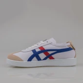 Tayger Saks Mavi Hakiki Deri Unisex Sneaker thumbnail 3