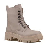 M2S Krem Kadın Mat Suni Postal Bot thumbnail 2