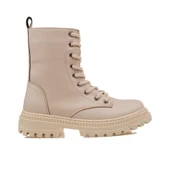 Trend Adımlar Krem Ottavia Kadın Postal Bot thumbnail 1