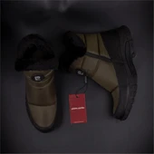 Pierre Cardin Haki Kısa Kadın Kar Botu PC-52592 thumbnail 7