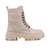 M2S Krem Kadın Mat Suni Postal Bot thumbnail 1