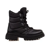 Trend Adımlar Siyah Imelda Kadın Postal Bot thumbnail 1