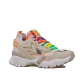Trend Adımlar Bej Kadın Renkli Lastik Boğazlı Hafif Dolgu Sneaker thumbnail 2