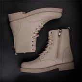 Trend Adımlar Krem Soft Kadın Postal Bot - 7