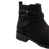 Trend Adımlar Siyah Stella Kadın Casual Bot thumbnail 5