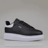 M2S Siyah-Beyaz Momp Erkek Memory Foam Taban Sneaker thumbnail 2