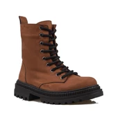 Trend Adımlar Taba Suni Nubuk Kadın Postal Bot thumbnail 2