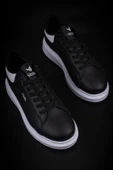 M2S Siyah-Beyaz Momp Erkek Memory Foam Taban Sneaker thumbnail 4