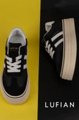 Lufian Siyah Angela Kadın Kalın Taban Sneaker thumbnail 6