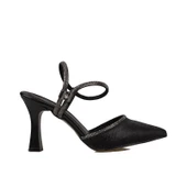 Trend Adımlar Siyah Bilekten Tutmalı Londor Saten Klasik Ayakkabı thumbnail 1