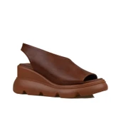 Trend Adımlar Taba Kalın Taban Ultra Hafif Yan Kapalı Kadın Sandalet thumbnail 1