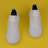 M2S Beyaz Marla Kadın Lastikli Ortopedik Sneaker thumbnail 6