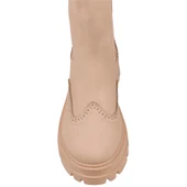 Trend Adımlar Krem Bloom Kalın Taban Kadın Casual Bot thumbnail 6