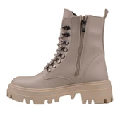 M2S Krem Kadın Mat Suni Postal Bot thumbnail 3