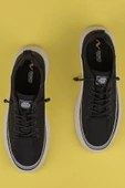 M2S Siyah Giza Lastikli Erkek Sneaker - 5