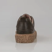 Trend Adımlar Haki Opi Hakiki Deri Kadın Sneaker thumbnail 4