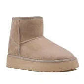 Pierre Cardin Bej Orta Boy Kadın Süet Bot PC-52710 thumbnail 2