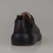 Trend Adımlar Siyah Aura Kadın Hakiki Deri Sneaker thumbnail 4