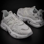 M2S Beyaz Kalın Taban Enjeksiyon Erkek Spor Ayakkabı thumbnail 6