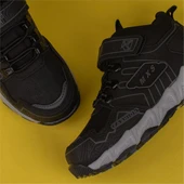 Trend Adımlar Siyah MX Unisex Çocuk Spor Bot thumbnail 6