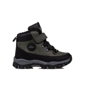 Trend Adımlar Haki Power Kaymaz Taban Yünlü Trekking Çocuk Bot - 1