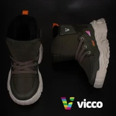 Vicco Haki Fit Unisex Çocuk İçi Yünlü Karbotu - 6