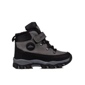 Trend Adımlar Füme Power Kaymaz Taban Yünlü Trekking Çocuk Bot thumbnail 1