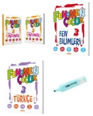 3. Sınıf Matematik1-2 Fen Bilgisi Ve Türkçe Soru Bankası - 1