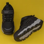 Trend Adımlar Siyah MX Unisex Çocuk Spor Bot thumbnail 5