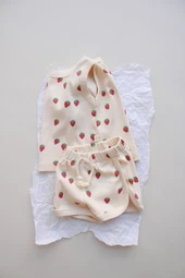 Çilek Baskı Kaşkorse Atlet Şort Takım thumbnail 7