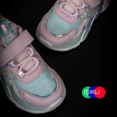 Pepino Pudra Kız Çocuk Işıklı Patik Sneaker - 4