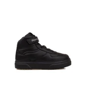 Pinokyo Siyah Memory Foam Hafif Çocuk Boğazlı Sneaker - 1