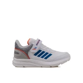 Trend Adımlar Beyaz Memory Foam Tabanlı Erkek Çocuk Sneaker - 1