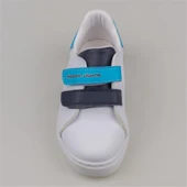 Trend Adımlar Mavi Erkek Çocuk Mevsimlik Cırtlı Sneaker thumbnail 5