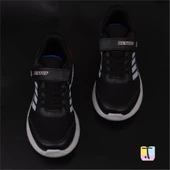 Trend Adımlar Siyah-Beyaz Memory Foam Tabanlı Erkek Çocuk Sneaker - 4