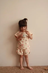 Şeftali Baskı Kaşkorse Alt Üst Takım thumbnail 4