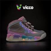 Vicco Gri Ellen Işıklı Unisex Bot - 6