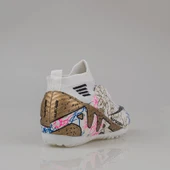 M2S Beyaz Erkek Çocuk Boğazlı Halı Saha Ayakkabısı thumbnail 4