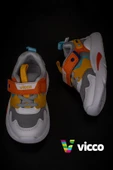 Vicco Gri Birdy Unisex Çocuk Hafif Sneaker thumbnail 4